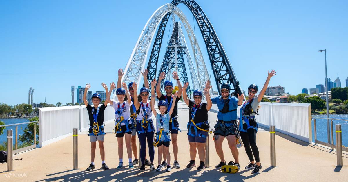 Matagarup Daytime Bridge Climb e Zipline a Perth Klook Stati Uniti